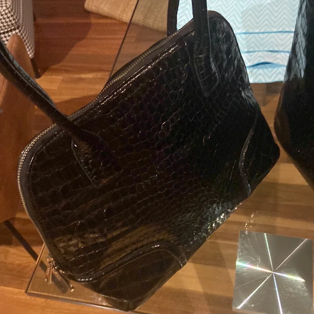 Matching Oroton handbag and briefcase , black , very stylish - Picture 4 of 15